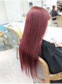 ★可愛いストレートピンク★