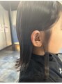 フィール ヘアー(feel hair) 切りっぱなしスタイル簡単外ハネ仕上げ♪お手入れも簡単!