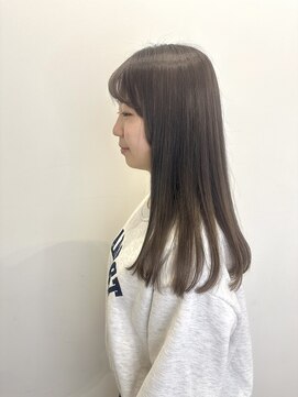 ゼンドットカラスマ(Zen.karasuma) ミルクティーベージュ×ロング20代30代40代