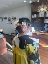 コジック ヘアアンドアイ(Cogic hair & eye)&nbsp;華やかアップヘア！卒業式 成人式 着物 袴スタイル