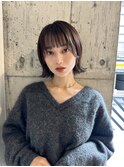 大人可愛いモテ髪20代30代40代くびれヘア外ハネミニボブ