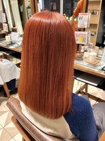 アーサス ヘアー デザイン 鎌ヶ谷駅前店(Ursus hair Design by HEADLIGHT) アプリコットオレンジ☆ブリーチ必須 ハイトーン