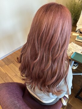 ヘアーラウンジルシェル(HAIR LOUNGE Le ciel) 【大人気！モテカラー】ピンクベージュ