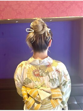 アビリティ ヘアー(ability hair) 和装 浴衣 お団子ヘアー