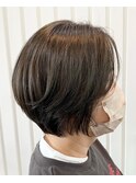 【美BLITZ】旬の透明感カラー♪オリーブアッシュ