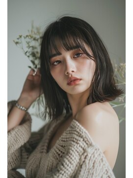 ラナ 新宿(lana) ボブレイヤー/シースルーバング/ウルフカット【lana hair 新宿】