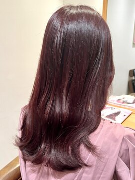 ローネス ギンザ(LONESS ginza) ピンクラベンダーピンクヘアー春カラーピンクベージュブラウン