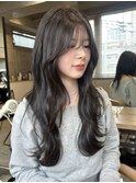 ◎オリーブブラウン×レイヤーカット◎