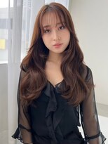 ソヨン 栄店(SOYON)&nbsp;フェミニンロング/似合わせカット/メルティカラー/2wayバング1