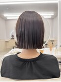 【山崎あゆみ】ボブ ぷつっとボブ