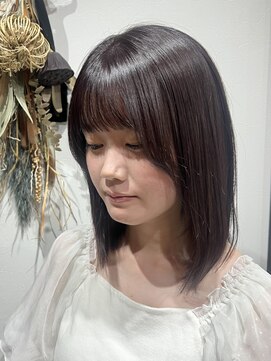 フェリスヘア(feliz hair) バイオレットブラウンカラー