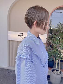 リコ(RICO) ハンサムショート×刈り上げ