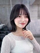 フィヴェント(Fivent) 美髪韓国レイヤーイメチェン似合わせチェリーブラウンミニウルフ