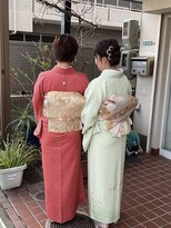 エミー&nbsp;着付け