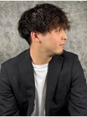ニュアンスパーマ×マッシュショート