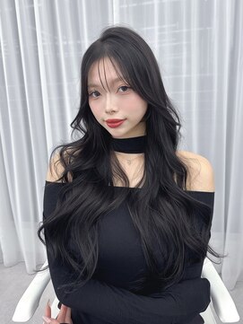 アマトウキョウスマートサロン(AMA TOKYO×Smart Salon) 韓国ヘア　2wayバング  レイヤーカット くびれヘア  顔周り