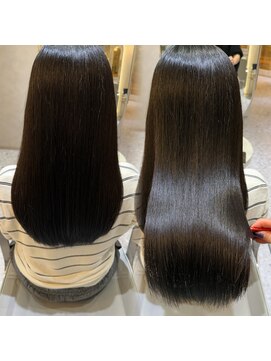 ジーナ 天神(Zina) [Zina福岡天神]髪質改善/黒髪/韓国ヘア/前髪/顔周り