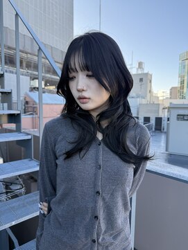 アリスバイアフロート 自由が丘(ALICe by AFLOAT) 顔周りレイヤー／小顔カット／ハッシュカット