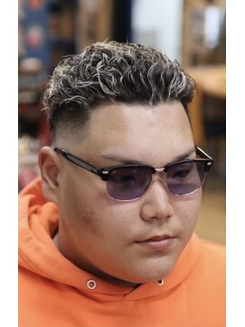 極道パーマスタイル