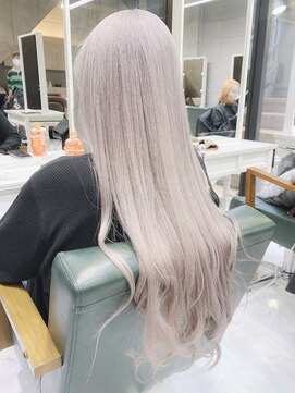 デイズ(days) ホワイトシルバーカラー/スーパーロング