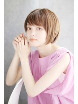 ラピス 銀座 blue店(Lapis)&nbsp;「白髪を自然に魅せる艶カラーミディ」**[銀座/銀座駅/銀座]