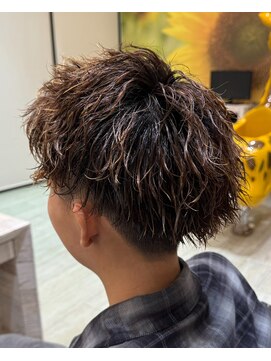 ニューヨーク ニューヨーク マザーズ イオン四條畷店(NYNY Mothers) メンズショート/スパイラルパーマ