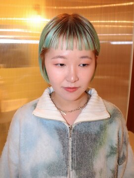 ハクボ(hakubo) ブラウン／ミント