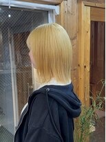アフターニュース 新潟(afternews)&nbsp;抜きっぱなしブロンド/ダブルカラー/ケアブリーチ/髪質改善/駅南