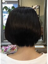 ピース 大島店(peace) 髪質改善カラー/ショートボブ/ショートヘアー/50代/40代