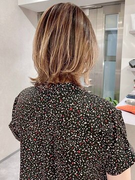 エイチエムヘアーホーム 池袋2号店(H M hair home) ミディアムレイヤー