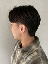 キリ 逗子(kiri) 逗子葉山メンズカットツーブロックフェザーパーマウルフ韓国M38