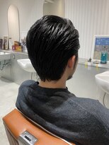 エルエフェ(EL JEFE)&nbsp;【オールバック×ナチュラルショート】［東中野］［バーバー］