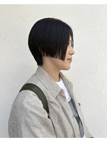 ファヴォリ(favori)&nbsp;【favori 自由が丘】大人ハンサムショート　黒髪ショート