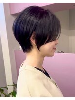 ゴカン バイ ジル ブラン 名古屋(Gokan by JIL BLAN)&nbsp;ハイライトバレイヤージュダブルカラーショートカット30代40代