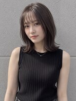 エストアール フクオカ 福岡博多店(est-r. Fukuoka)&nbsp;シアーべージュ/くびれミディ/透明感カラー/博多