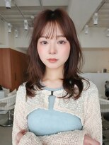 フィルムス 横浜(FILMS+) くびれレイヤー/オリーブベージュ/顔周り/シースルー/横浜+