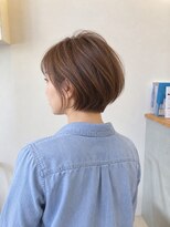 リノ 寺田町南口店(rino)&nbsp;やわらかシルエットの耳かけボブ