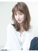 アフロート 外はねミディアムアレンジ