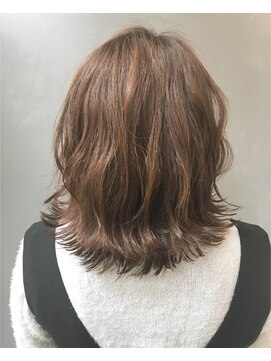 マッシュ 北堀江(MASHU) ウェーブボブ 小田彩乃