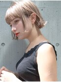 簡単外ハネミニボブスタイル