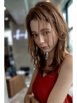 オースティン 門前仲町(AUSTIN) AUSTIN☆外ハネボブアッシュブラウンネオウルフツイストパーマ