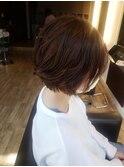 大人可愛いゆるカール/大人ボブパーマ