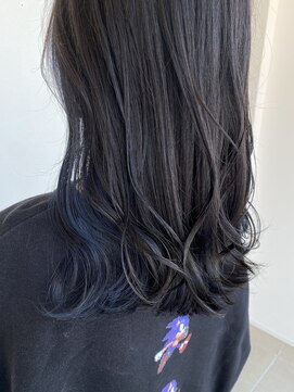 アプリバイリアン 浦和2号店(appri by Rien) インナーカラー/ネイビー