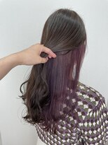 シエル 立川店(CIEL) イヤリングカラー×パープルピンク【CIEL×maki】