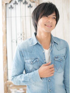 モッズヘアメン 札幌月寒店(mod's hair men) ≪mod's men≫好感度上がるアッシュブラックウルフショートf