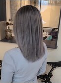 グラデーションシルバー☆