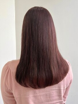 ゲーム 下北沢(GAME) ダブルカラーピンクブラウンケアブリーチハイトーン髪質改善