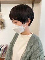 ベック ヘアサロン(BEKKU hair salon) 束感が可愛いミニマムマッシュショート☆黒髪