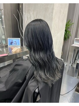 カラット 堺東(CARAT) ディープブルー/韓国風巻き/ブルーグレージュ/ニュアンスカラー