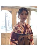 卒業式のヘアセット